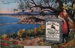 Nice, France - The Home of Old Monk Olive Oil Postcard