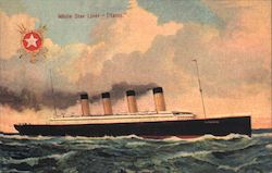 White Star Liner "Titanic" Pre-Sinking? Postcard