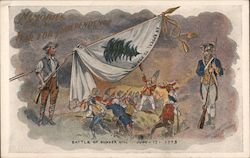 Memories of the War for Independence. Battle of Bunker Hill June 17, 1775 Postcard
