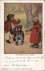 Busy Bears - Off to school Postcard