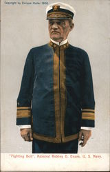 "Fighting Bob" Admiral Robley D. Evans, U.S. Navy Postcard