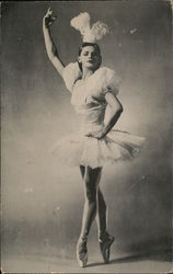 Melissa Hayden of the Ballet Theatre. Postcard