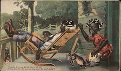 Jocular Jinks of Kornelia Kinks Postcard