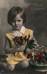 Hjartlig Gratulation (Swedish) Postcard