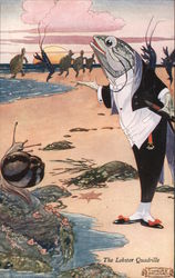 The Lobster Quadrille, Alice in Wonderland -Charles Folkard Postcard