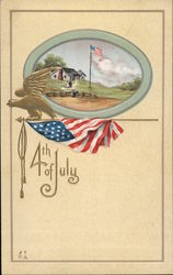 4th Of July Postcard