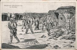 Ubergabe eines Befestigungswerks von Maubeuge Postcard