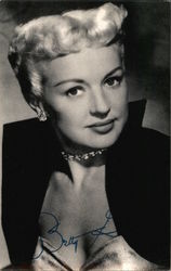 Betty Grable Postcard