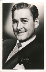 Erol Flynn Postcard