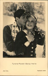 Tyrone Powell, Sonja Henie Postcard