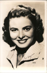 Ingred Bergman Postcard