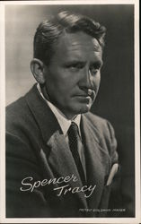 Spencer Tracy Actors Postcard Postcard Postcard