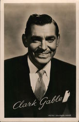 Clark Gable Actors Postcard Postcard Postcard