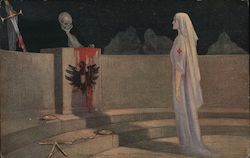 Savior From Certain Death Postcard