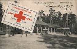 American Red Cross. Join Now. Pacific Grove Chapter. Pebble Beach Lodge. 17 mile drive. Postcard