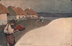 Russian Red Cross. Easter Day. Jour de Paques. Postcard