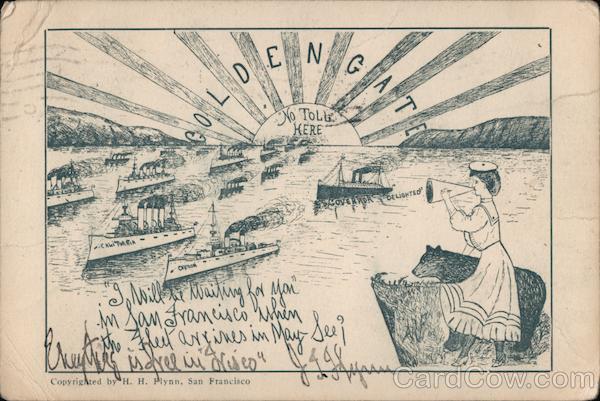 Golden Gate, No Tolls Here San Francisco California