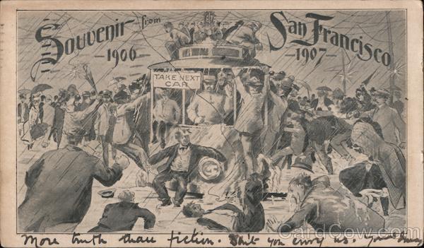 Souvenir of San Francisco 1906 1907 California