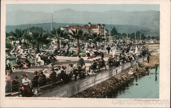 Christmas Afternoon Santa Barbara California
