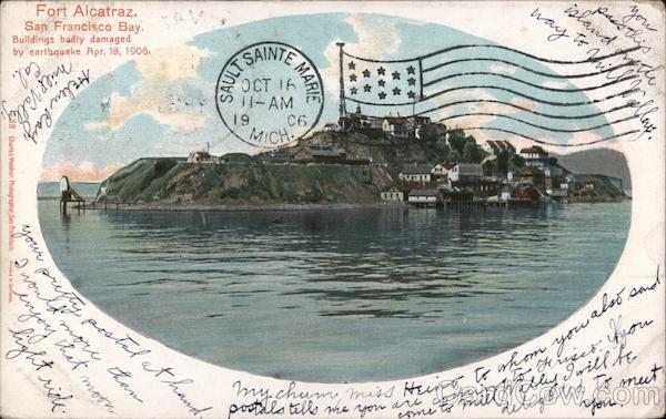 Fort Alcatraz, San Francisco Bay California