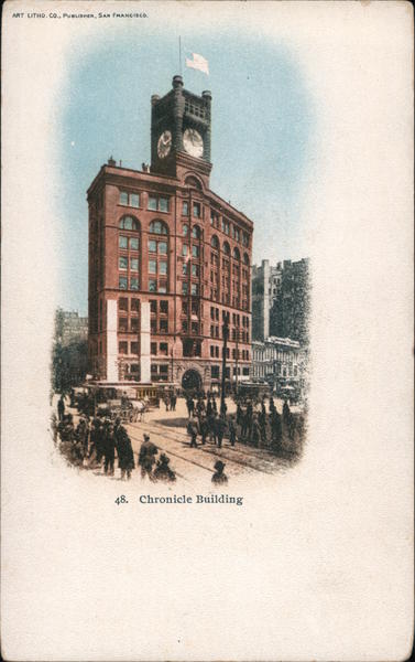 Chronicle Building San Francisco California
