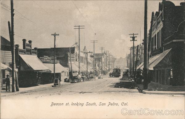 Beacon St. Looking South San Pedro California