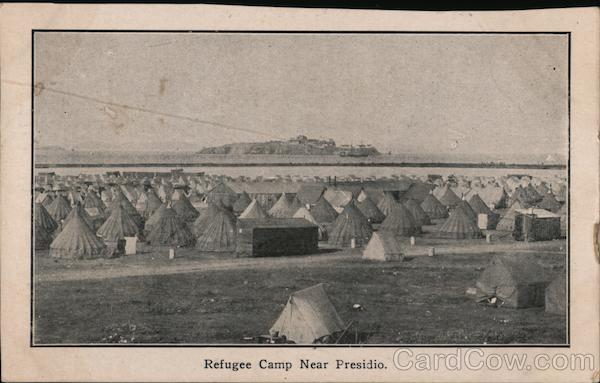 Refugee Camp Near Presidio San Francisco California