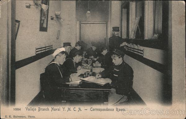 Vallejo Branch Naval YMCA -- Correspondence Room California