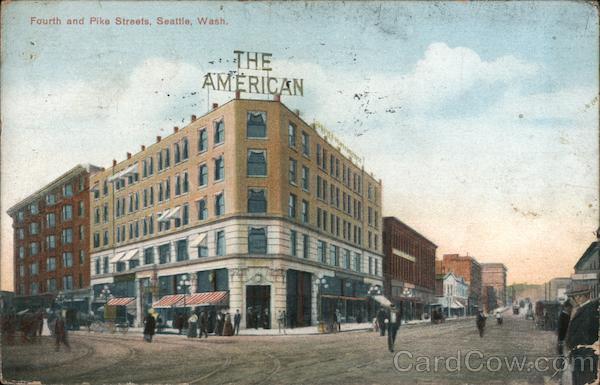 Fourth and Pike Streets Seattle Washington