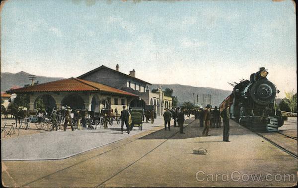 Southern Pacific Depot (Mission Style) Santa Barbara California