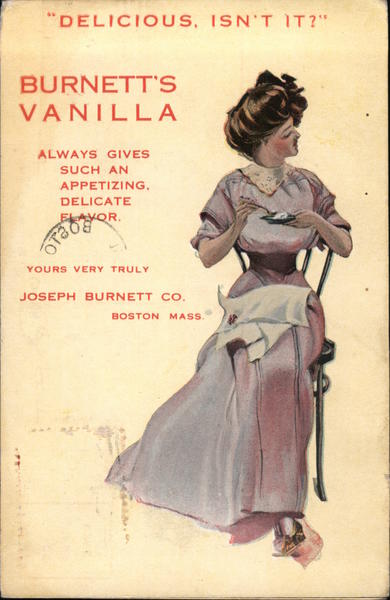 Burnett's Vanilla - Joseph Burnett Co. Boston Massachusetts