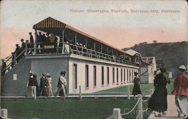 Visitors Observation Platform Universal City California