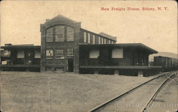 New Freight House Sidney New York