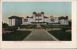 Hotel Potter from Boulevard Entrance Postcard