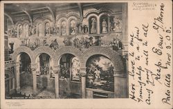 Interior of Memorial Church, Stanford University Palo Alto, CA Postcard Postcard Postcard