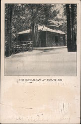 The Bungalow at Monte Rio California Postcard Postcard Postcard