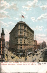 James Flood Building San Francisco, California, Withstood Earthquake, Burt out by fire Apr. 18, 1906 Postcard Postcard Postcard