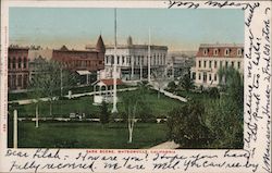 Park Scene Postcard