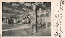 Foyer - Byron Hot Springs Hotel Postcard