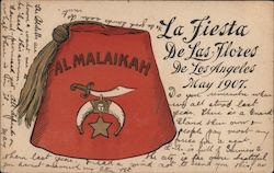 La Fiesta De Las Flores Los Angeles, CA Postcard Postcard Postcard