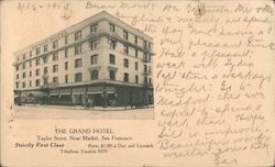 The Grand Hotel Near Market Postcard