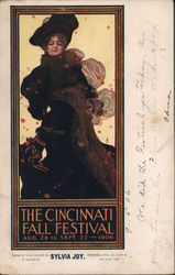 The Cincinnati Fall Festival Aug 28th to Sept 22, 1906 Postcard