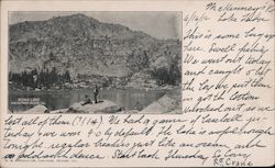 Nona Lake. 8 miles from Truckee, Cal. Postcard