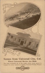 Where Universal Moving Pictures are Made Postcard