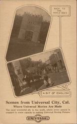 Scenes from University City Postcard