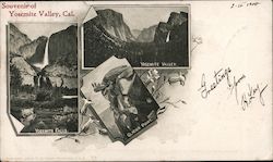 Souvenir of Yosemite Valley California Postcard Postcard Postcard
