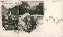 Souvenir of Yosemite Valley Postcard