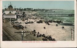 Neptune Casino and Beach Santa Cruz, CA Postcard Postcard Postcard