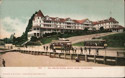 Sea Beach Hotel Santa Cruz, CA Postcard Postcard Postcard