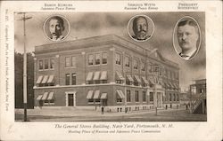 The General Stores Building, Navy Yard Portsmouth, NH Postcard Postcard Postcard